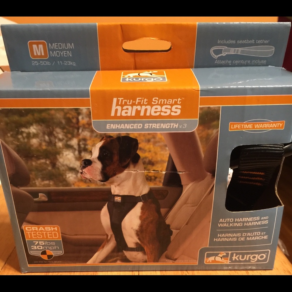 🐶Tru-fit smart harness for car or walking!🐶